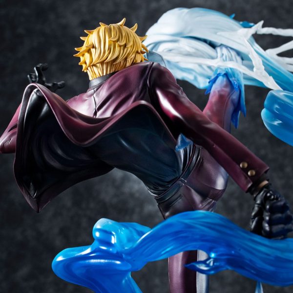 Figura One Piece Estatua PVC Portrait Of Pirates K-MAXIMUM Sanji 30 cm - Imagen 7