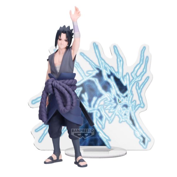 Figura de Sasuke Uchiha de Naruto Shippuden - Panel Espectacular de 13cm
