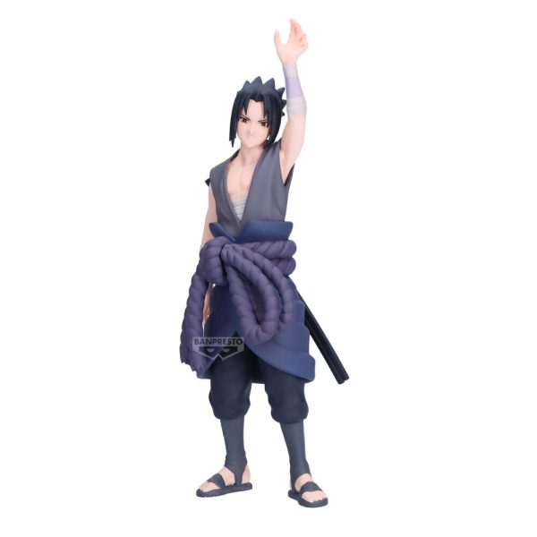 Figura de Sasuke Uchiha de Naruto Shippuden - Panel Espectacular de 13cm - Imagen 2