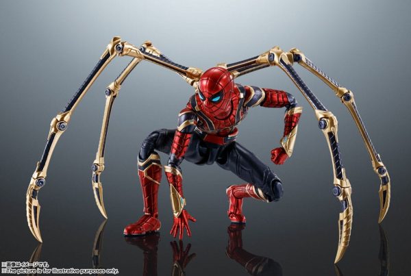 Spider-Man: No Way Home Figura S.H. Figuarts Iron Spider-Man 15 cm - Imagen 5