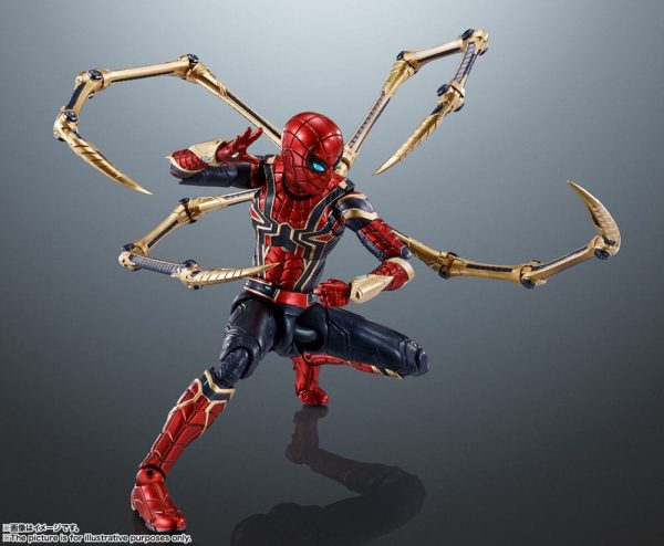 Spider-Man: No Way Home Figura S.H. Figuarts Iron Spider-Man 15 cm - Imagen 6