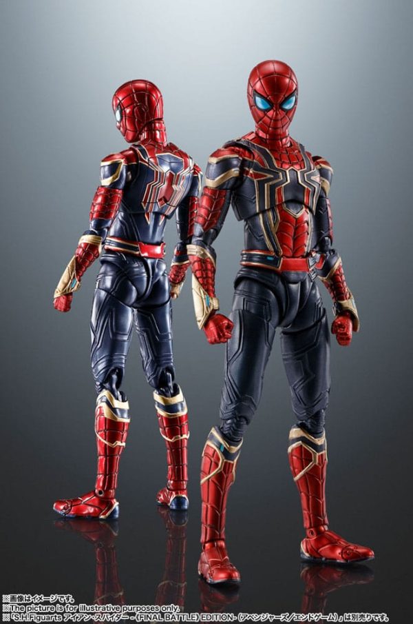 Spider-Man: No Way Home Figura S.H. Figuarts Iron Spider-Man 15 cm - Imagen 7