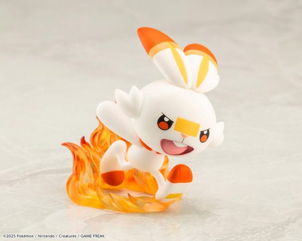 Figura Pokémon Estatua ARTFXJ PVC 1/8 Victor & Scorbunny 21 cm - Imagen 7