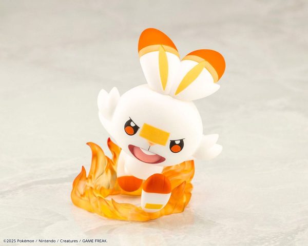 Figura Pokémon Estatua ARTFXJ PVC 1/8 Victor & Scorbunny 21 cm - Imagen 8