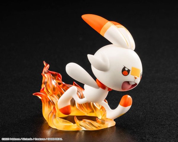 Figura Pokémon Estatua ARTFXJ PVC 1/8 Victor & Scorbunny 21 cm - Imagen 9