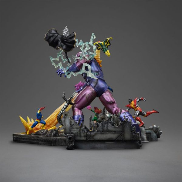 Figura Marvel Estatua 1/20 Demi Art Scale X-Men Danger Room Diorama A 42 cm - Imagen 4