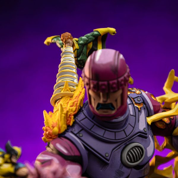 Figura Marvel Estatua 1/20 Demi Art Scale X-Men Danger Room Diorama A (Comics Color Variant) 42 cm - Imagen 8