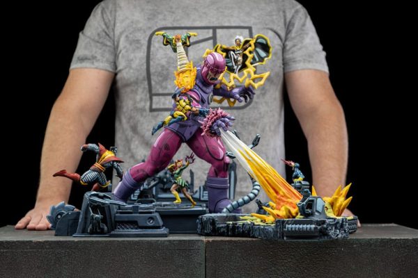 Figura Marvel Estatua 1/20 Demi Art Scale X-Men Danger Room Diorama A (Comics Color Variant) 42 cm - Imagen 9