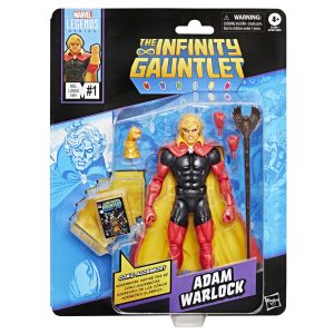 Figura de Adam Warlock de Marvel Legends con Infinity Gauntlet de 15cm