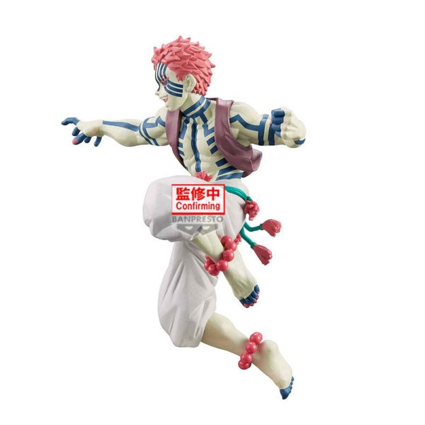 Figura Akaza Vibration Stars Demon Slayer Kimetsu no Yaiba 13cm - Imagen 2