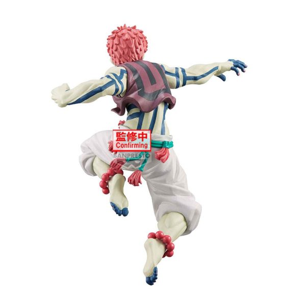 Figura Akaza Vibration Stars Demon Slayer Kimetsu no Yaiba 13cm - Imagen 3
