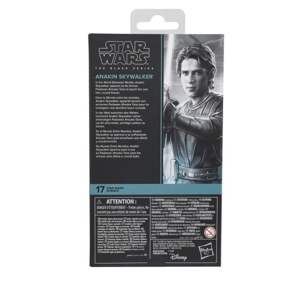 Figura Star Wars de Anakin Skywalker de 15 cm: Colección Ahsoka The Black Series - Imagen 3