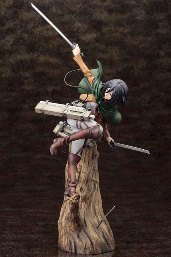 Figura Mikasa Ackerman Attack on Titan Estatua Artfxj 1/8 Renewal Package Ver. 35 CM - Imagen 6