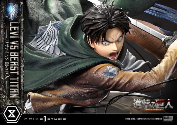 Estátua Levi versus Bestia Titán de Attack on Titan en la serie Ultimate Premium Masterline 1/4 - 73 cm - Imagen 10