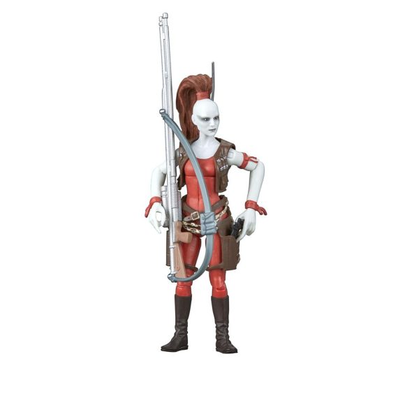 Figura de Aurra Sing de 9,5 cm de Star Wars: La Amenaza Fantasma en la Colección Vintage. - Imagen 5