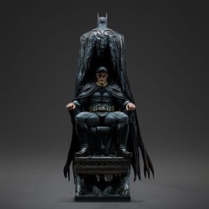 Estátua de Batman y Bruce Wayne de DC Comics, réplica Legacy en escala 1/4 de 79 cm.