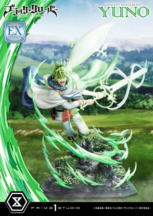 Figura Black Clover Concept Masterline Series Estatua 1/6 Yuno Exclusive Ver. 57 cm - Imagen 3