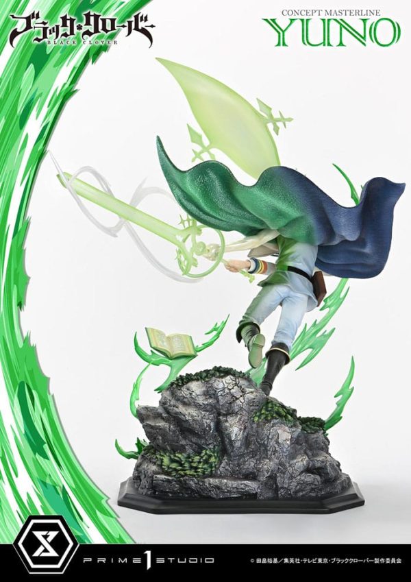 Figura Black Clover Concept Masterline Series Estatua 1/6 Yuno Exclusive Ver. 57 cm - Imagen 8
