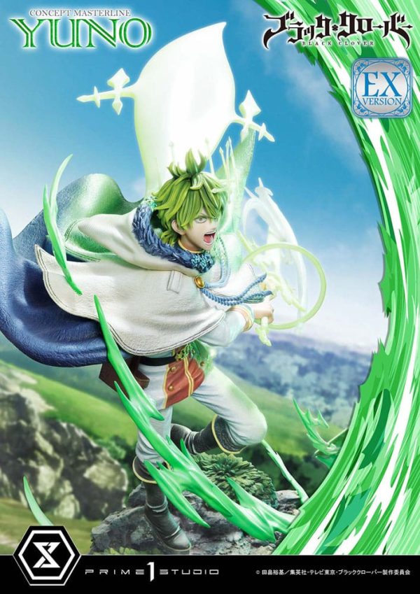 Figura Black Clover Concept Masterline Series Estatua 1/6 Yuno Exclusive Ver. 57 cm - Imagen 9