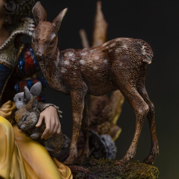 Estatua Blancanieves de Disney en escala 1/10, edición Deluxe de Arte con altura de 28 cm. - Imagen 3