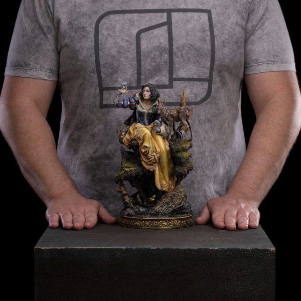 Estatua Blancanieves de Disney en escala 1/10, edición Deluxe de Arte con altura de 28 cm. - Imagen 5