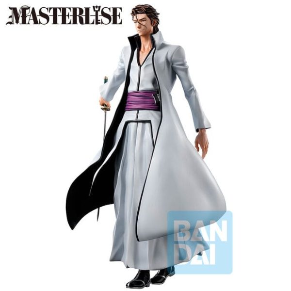 Figura Bleach Masterlise Ichibansho Sosuke Aizen 25cm - Imagen 4
