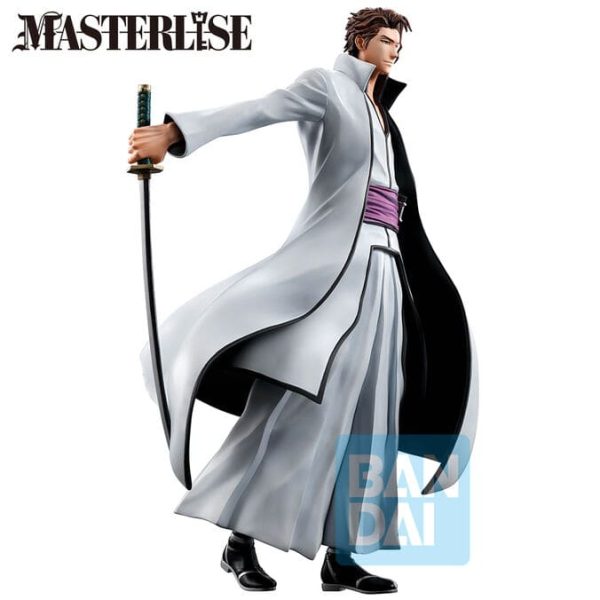 Figura Bleach Masterlise Ichibansho Sosuke Aizen 25cm - Imagen 2