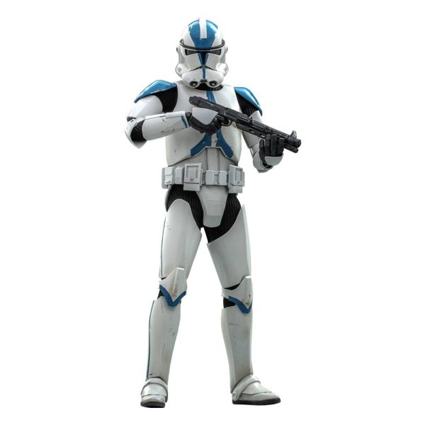 Figura de Obi-Wan Kenobi de Star Wars y Soldado Clone de la Legión 501st en escala 1/6 de 30 cm
