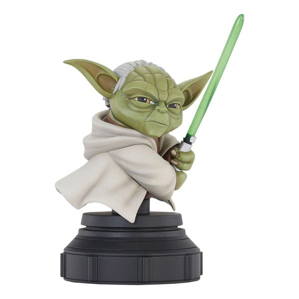 Figura Star Wars The Clone Wars Busto 1/7 Yoda 13 cm