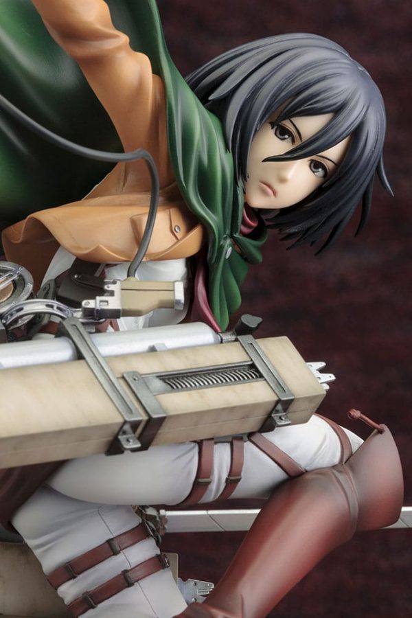 Figura Mikasa Ackerman Attack on Titan Estatua Artfxj 1/8 Renewal Package Ver. 35 CM - Imagen 3