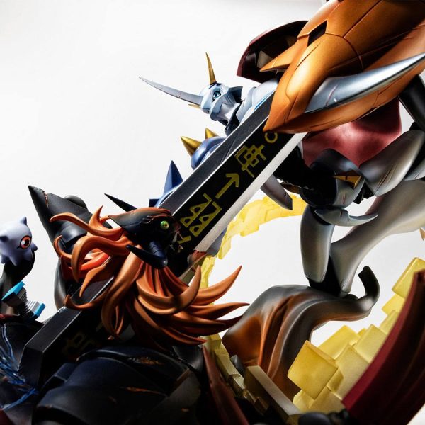 Estatua PVC de 34 cm de Omegamon vs Diabolomon de Digimon Adventure: Children's War Game! - Colección VS Series - Imagen 8