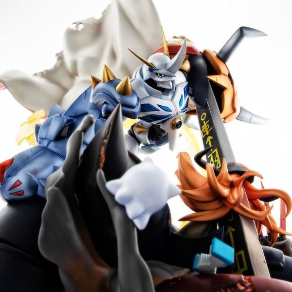 Estatua PVC de 34 cm de Omegamon vs Diabolomon de Digimon Adventure: Children's War Game! - Colección VS Series - Imagen 6