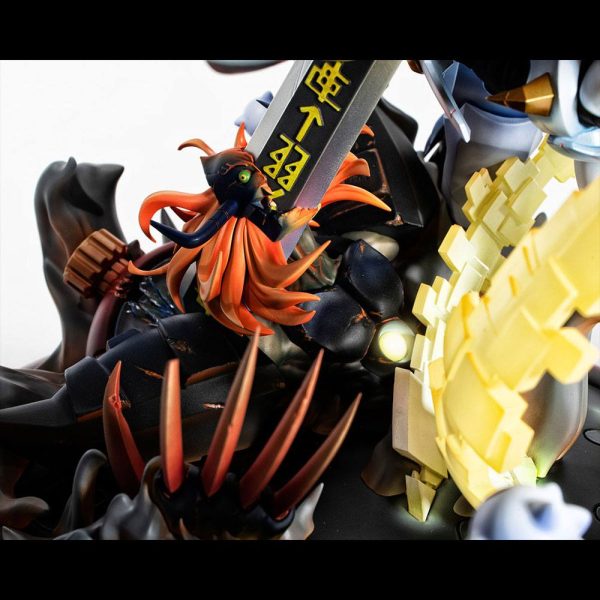 Estatua PVC de 34 cm de Omegamon vs Diabolomon de Digimon Adventure: Children's War Game! - Colección VS Series - Imagen 9