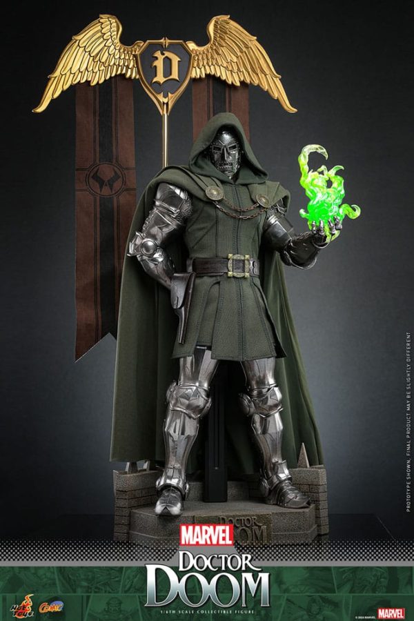 Figura Marvel Doctor Doom 1/6 de la colección Comic Masterpiece - 33 cm - Imagen 6