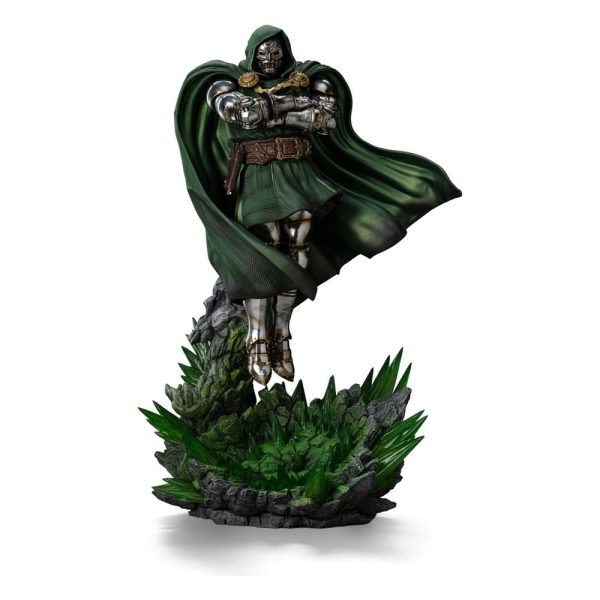 Figura The Infinity Gauntlet de Doctor Doom en escala 1/10 de Marvel Legends - Estatua Diorama de 30 cm