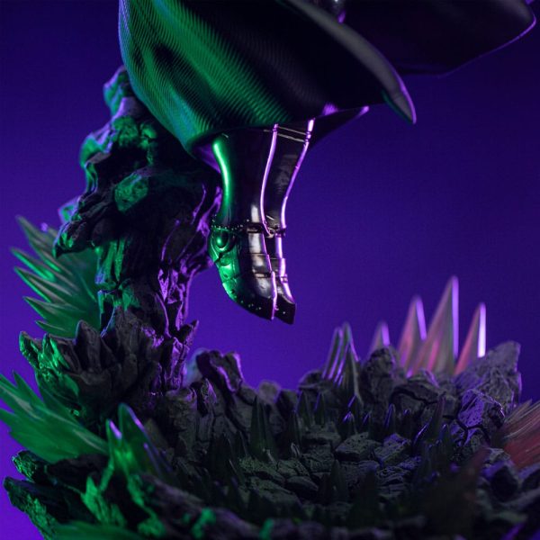 Figura The Infinity Gauntlet de Doctor Doom en escala 1/10 de Marvel Legends - Estatua Diorama de 30 cm - Imagen 6