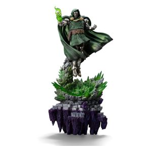 Estátua Marvel Legends The Infinity Gauntlet con Doctor Doom - Edición Deluxe 1/10 Escala de Arte 42 cm