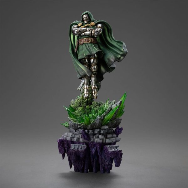 Estátua Marvel Legends The Infinity Gauntlet con Doctor Doom - Edición Deluxe 1/10 Escala de Arte 42 cm - Imagen 3