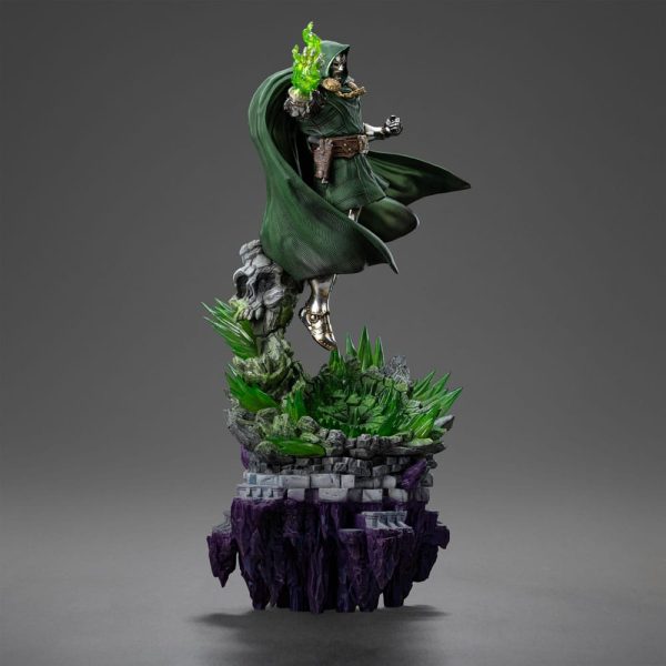 Estátua Marvel Legends The Infinity Gauntlet con Doctor Doom - Edición Deluxe 1/10 Escala de Arte 42 cm - Imagen 4