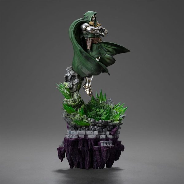 Estátua Marvel Legends The Infinity Gauntlet con Doctor Doom - Edición Deluxe 1/10 Escala de Arte 42 cm - Imagen 5