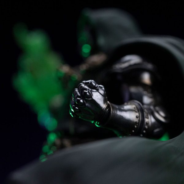 Estátua Marvel Legends The Infinity Gauntlet con Doctor Doom - Edición Deluxe 1/10 Escala de Arte 42 cm - Imagen 9