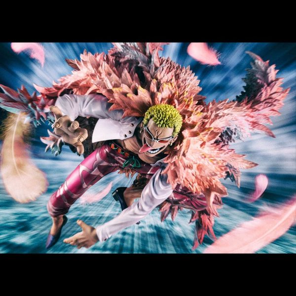 Figura Donquixote Doflamingo-one Piece Estatua Excellent Model-p.o.p. - Imagen 4