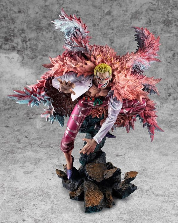 Figura Donquixote Doflamingo-one Piece Estatua Excellent Model-p.o.p. - Imagen 2