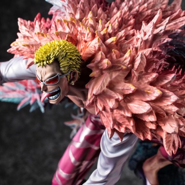 Figura Donquixote Doflamingo-one Piece Estatua Excellent Model-p.o.p. - Imagen 6