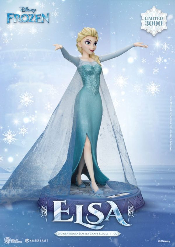 Frozen: El Reino del Hielo Estatua Master Craft Elsa Let It Go 40 cm