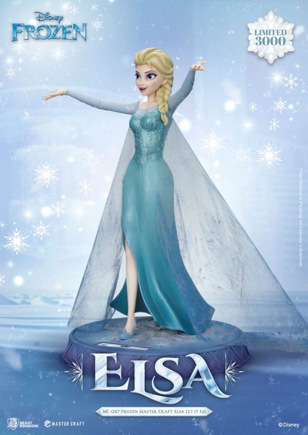 Frozen: El Reino del Hielo Estatua Master Craft Elsa Let It Go 40 cm - Imagen 3