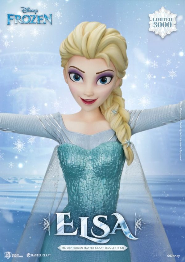 Frozen: El Reino del Hielo Estatua Master Craft Elsa Let It Go 40 cm - Imagen 5