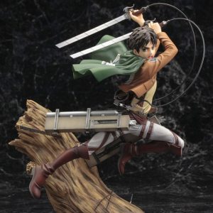Figura Kotobukiya Attack on Titan Artfxj Eren Yeager Renewal Package