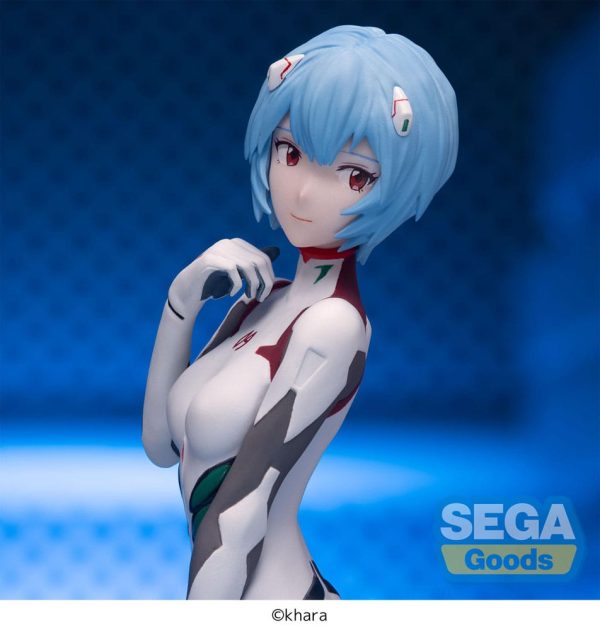 Figura luminosa de PVC de Rei Ayanami de Evangelion 3.0+1.0 Thrice Upon a Time, 20 cm - Imagen 4