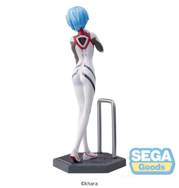 Figura luminosa de PVC de Rei Ayanami de Evangelion 3.0+1.0 Thrice Upon a Time, 20 cm - Imagen 3
